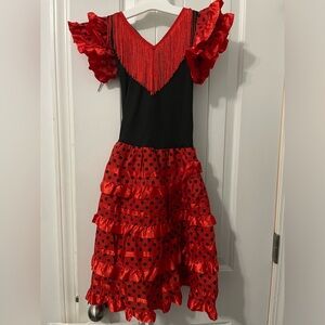 Girl Flamenco Costume